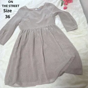 [ 오샤레 ON THE STREET aquagirl ] 베이지 패턴 36