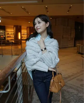 laubeblanc Off shoulder Hand knit Tops