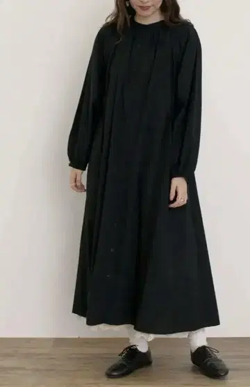 [ 새상품 ] 하오리 절개 레이스 원피스 블랙 사만사 모스모스 SM2
