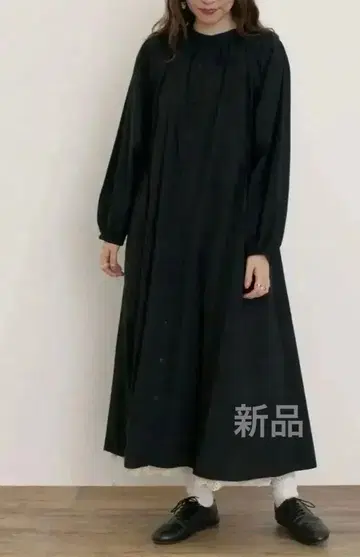 [ 새상품 ] 하오리 절개 레이스 원피스 블랙 사만사 모스모스 SM2