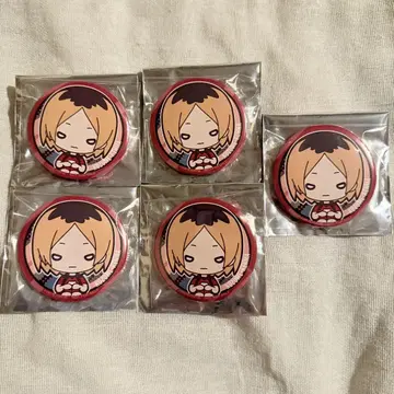 하이큐 코즈메 켄마 니토탄 캔뱃지 5개 세트