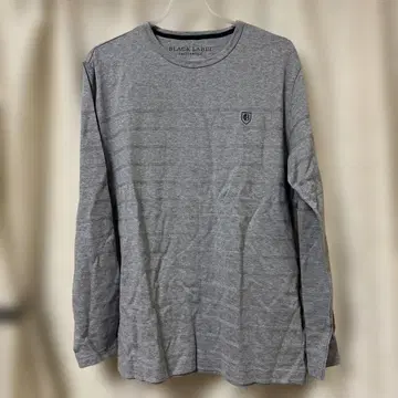 BLACK LABEL 그레이 긴팔 티셔츠 사이즈 3