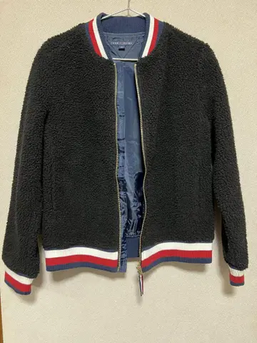TOMMY HILFIGER 보아 자켓 M 사이즈