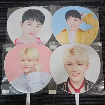 SEVENTEEN WOOZI 부채 4개 세트