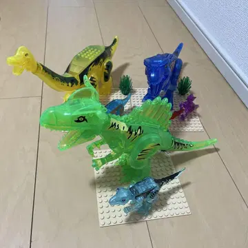 LEGO 레고 호환 공룡 대집합 블록 클리어 티라노사우루스
