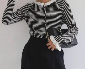 SLOBE IENA 미사용 프릴 가디건