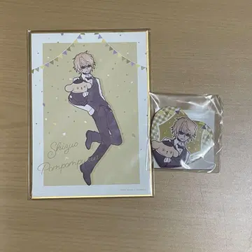 헤이와지마 시즈오 산리오 색지 캔뱃지