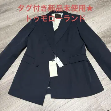 투모로우랜드 컬렉션 택 포함 미사용 새상품 더블 브레스트 자켓
