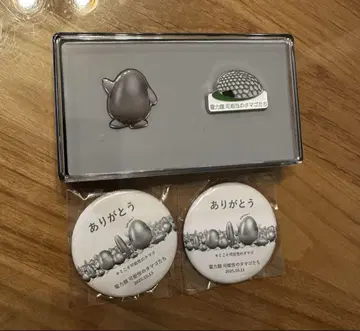 [ 최종일 한정판 ] 전력관 마그넷 2개 & 핀 배지 세트