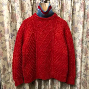 NONTOKYO 노토쿄 니트 스웨터 케이블 아란