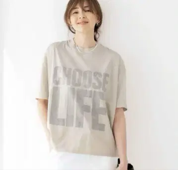 KATHARINE HAMNETT x eclat 슬로건 T셔츠