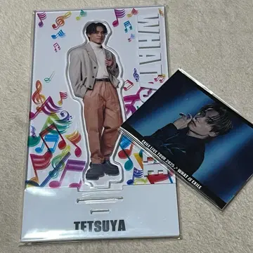EXILE TETSUYA 아크릴 스탠드 포토 카드