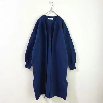 3881 [srieee] 롱 가디건 아우터 네이비 블루 겉옷