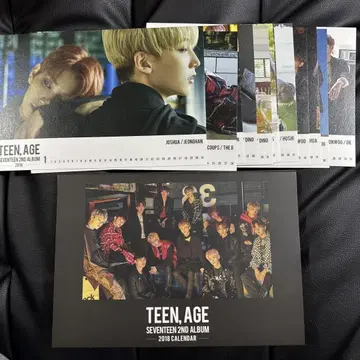 SEVENTEEN 달력 사진