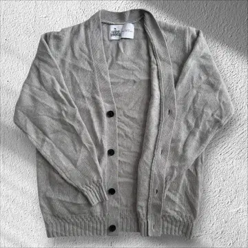 [ 새상품급 ] 해밀턴 라무스 울 가디건 그레이 S 깔끔한 [ F2 ]