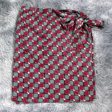 ROPEPICNIC [38] 랩 미니 스커트 체크 무늬 오샤레 여성용