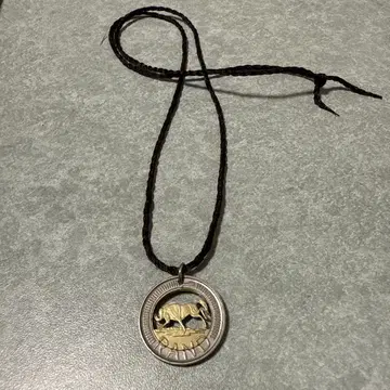 코인 동물 목걸이 실버 골드 한정판 남아프리카 반값