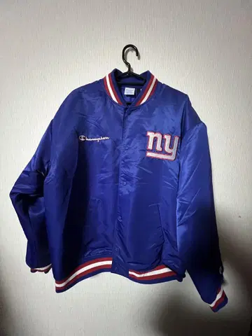 Champion NFL 뉴욕 자이언츠 바시티 자켓