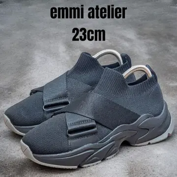 emmi atelier 에미 아틀리에 eco 니트 스니커즈 23cm