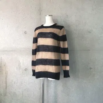 유나이티드 애로우즈 뷰티&유스 모헤어 보더 롱 슬리브