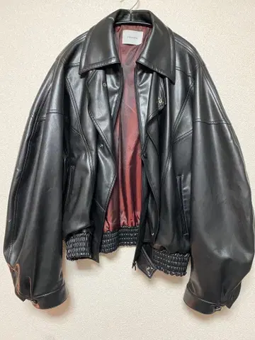 Iroquois 합성 가죽 자켓 SYNTHETIC LEATHER BL