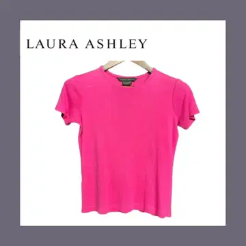 LAURA ASHLEY 반팔 티셔츠 S 사이즈 핑크