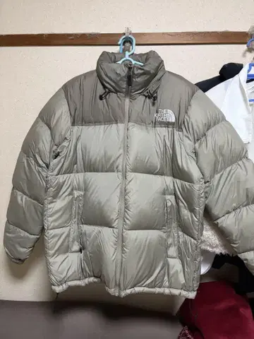THE NORTH FACE 다운 자켓 그레이