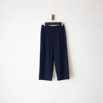 BALLSEY/턱 크롭 울 팬츠