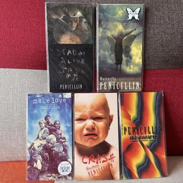 PENICILLIN 싱글 CD 5장 세트 미개봉 새상품