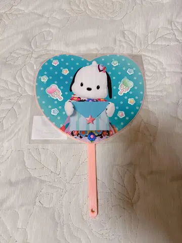 산리오 퓨로랜드 미라클 기프트 퍼레이드 응원 부채 포차코