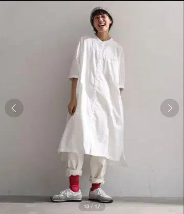 서울베리 내일의 옷 코튼 셔츠를 좋아하는 원피스