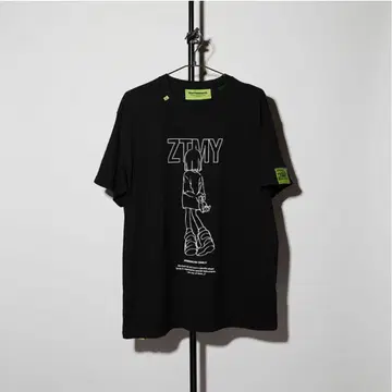 계속 한밤중이면 좋을 텐데 니라짱 셔츠 블랙