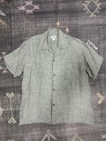 WASEW 25SS 린넨 반팔 셔츠 L 와쏘