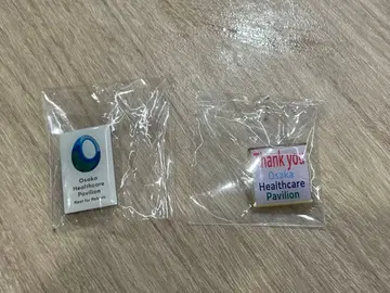 만박 오사카 헬스케어 파빌리온 핀 배지