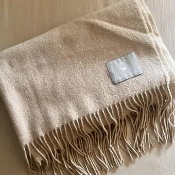 jubilee fabric 캐시미어 100% 대형 스톨 베이지