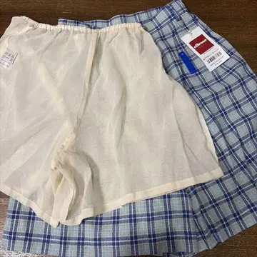 ellesse EGL57043 체크 무늬 큐롯 M