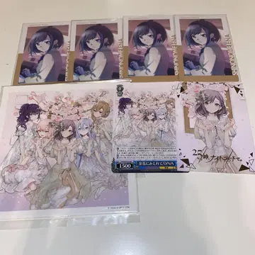 CD 특전 트레이딩 카드 프로세카 시노노메 에나 금박