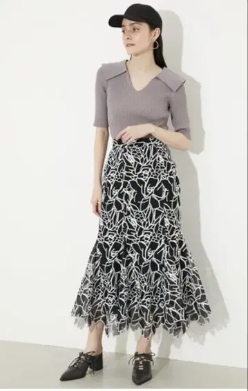 rienda 컷워크 머메이드 J/W SK