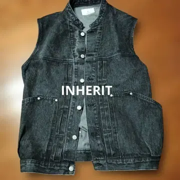 inherit 데님 베스트 남성용