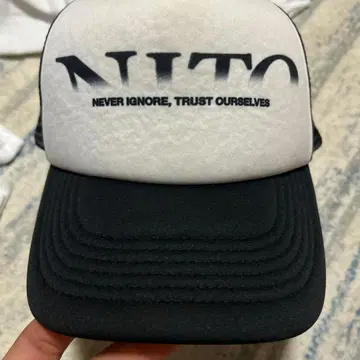 NITO 메시지 프린트 캡
