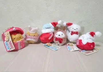 새상품 스미코구라시 테노리 봉제 인형 크리스마스 매달기 컬렉션