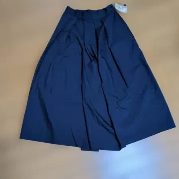 MUJI 여성용 하카마 팬츠 L 다크 네이비