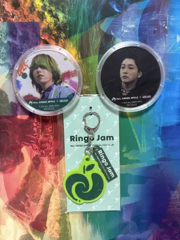 Mrs.GREEN APPLE 키링 [ 덤 ROUND1 코스터 2점 ]