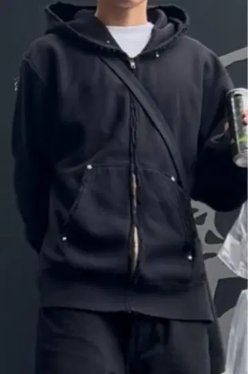 후드티 리메이크 y2k 데미지