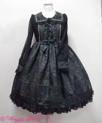 Angelic Pretty Twinkle Sky 원피스 블랙