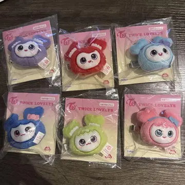 TWICE 봉제 인형 헤어핀 채영