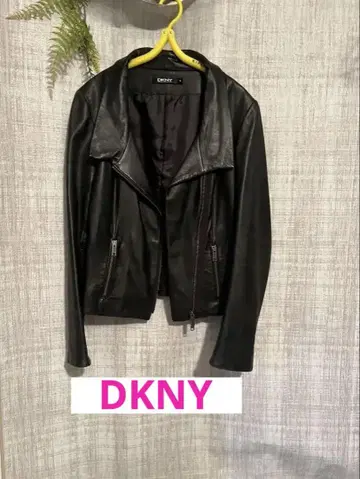 DKNY 다나카란 뉴욕 사이즈 6 자켓 가죽