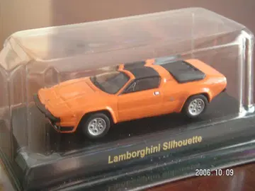 교쇼 땡스 Lamborghini Silhouette 미니카 레드