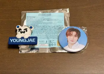 TWS 영재 베어 키링 캔뱃지