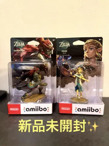 젤다의 전설 amiibo 젤다 가논돌프 미개봉 새상품
